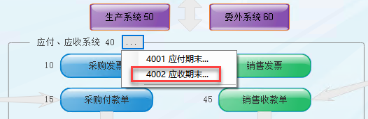 幣加德ERP系統-應收賬款界面